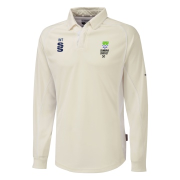 Cumbria 50's Long Sleeve Shirt White Trim