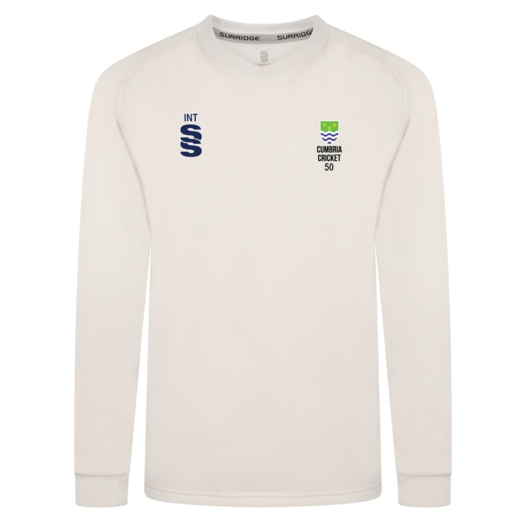 Cumbria 50's Blast Long Sleeve Cricket Sweater