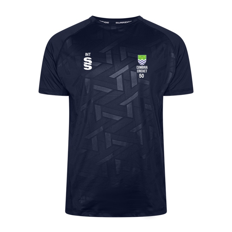 Cumbria 50's IMPACT T-SHIRT-Navy