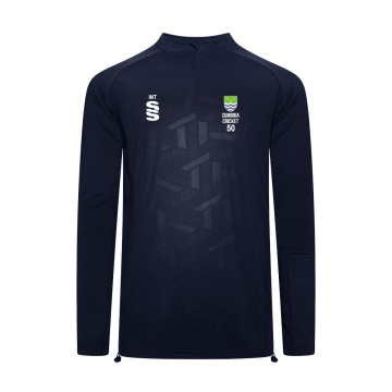 Cumbria 50's Impact 1/4 Zip Performance Top