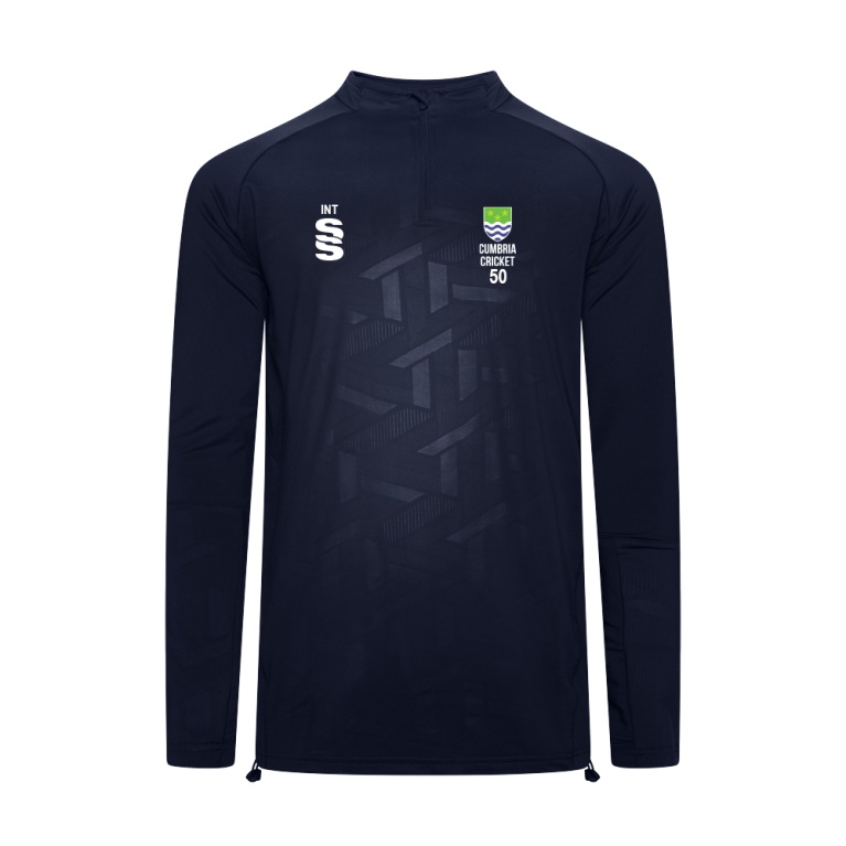 Cumbria 50's Impact 1/4 Zip Performance Top