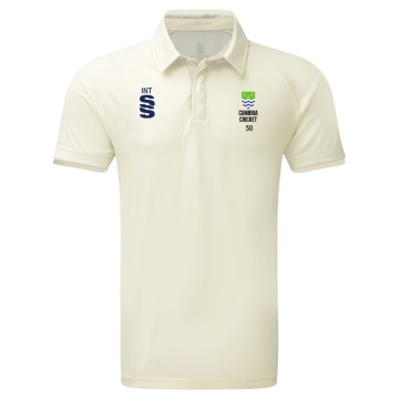Cumbria 50's Dual Cricket Shirt Short Sleeve