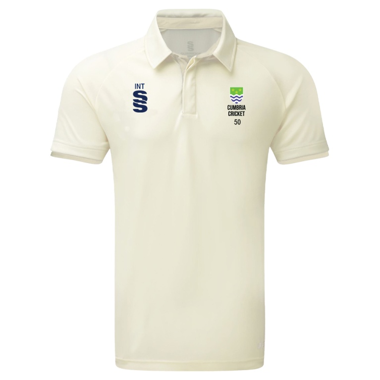 Cumbria 50's Dual Cricket Shirt Short Sleeve
