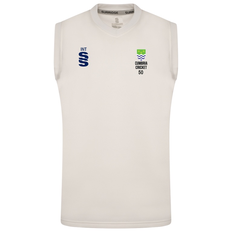 Cumbria 50's Blast Sleeveless Cricket Sweater