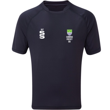 Cumbria 50's Dual Games Shirt : Navy
